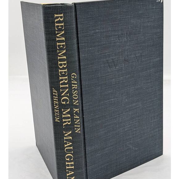 Remembering Mr. Maugham By Garson Kanin Biography Vintage First Edition 1966 - Picture 1 of 12